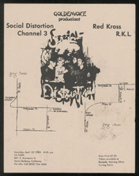 SOCIAL DISTORTION w/ Channel 3, Redd Kross, RKL at La Casa