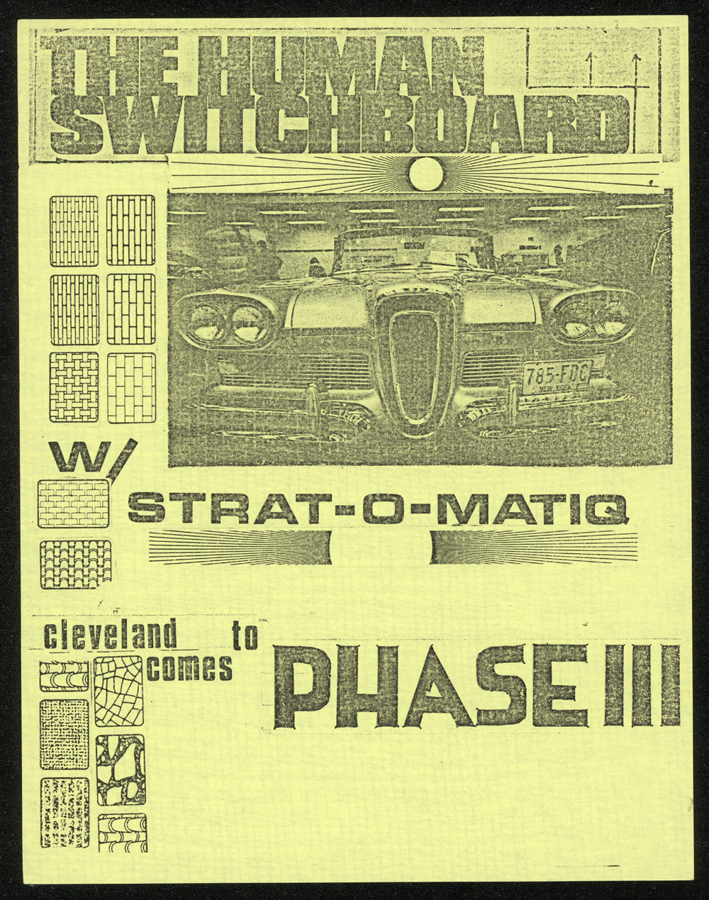 HUMAN SWITCHBOARD w/ Strat-o-Matiq at Phase III