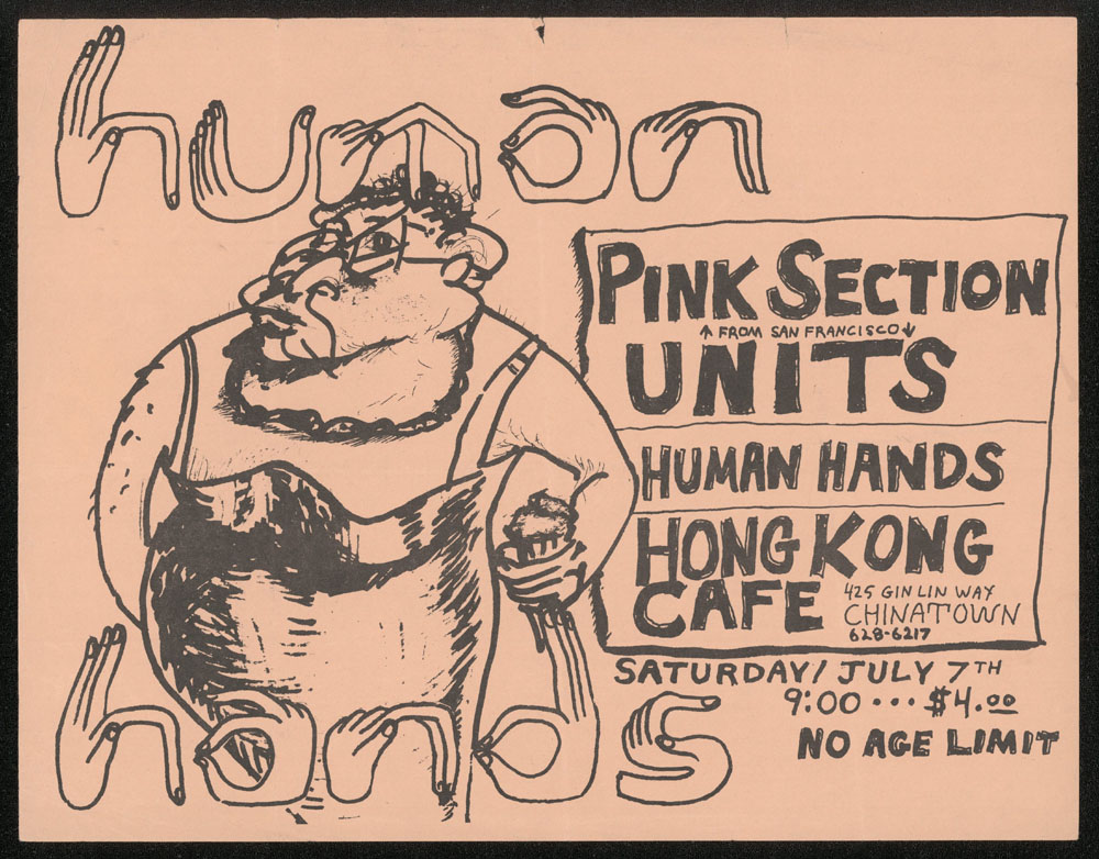 HUMAN HANDS w/ Pink Section, Units at Hong Kong Cafe