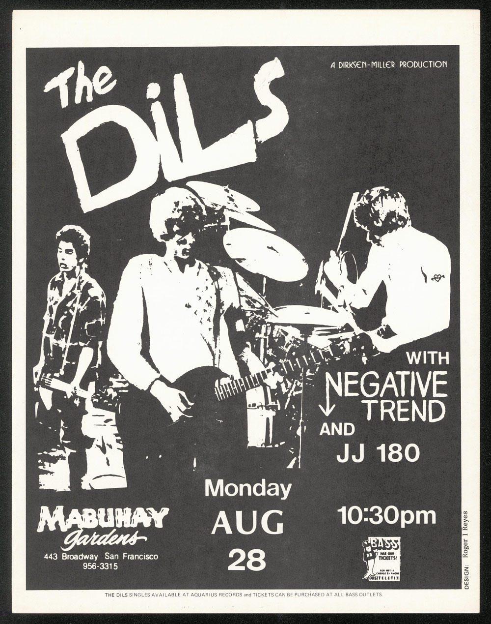 DILS w/ Negative Trend, JJ180 at Mabuhay Gardens