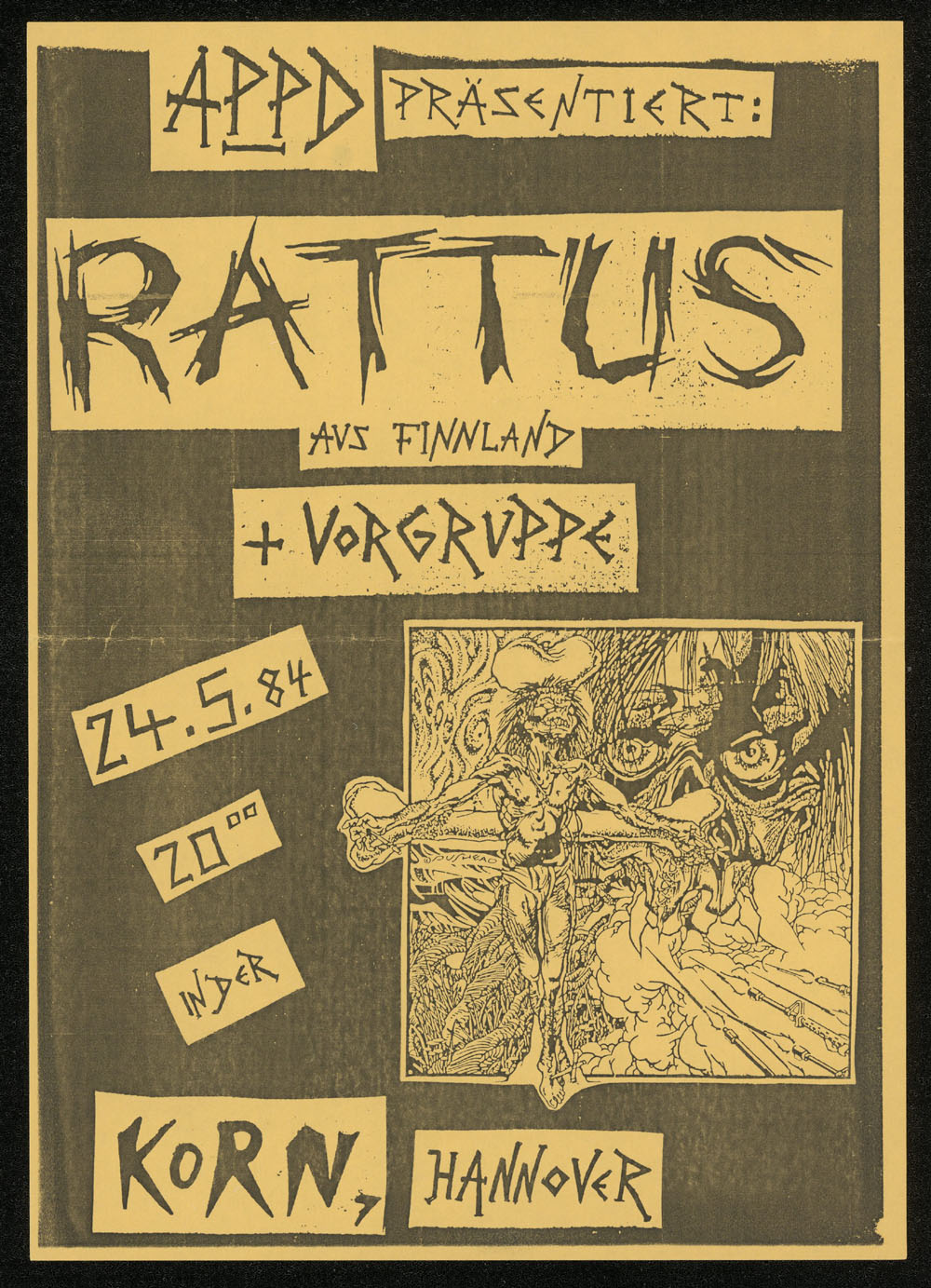 RATTUS w/ Vorgruppe in Germany
