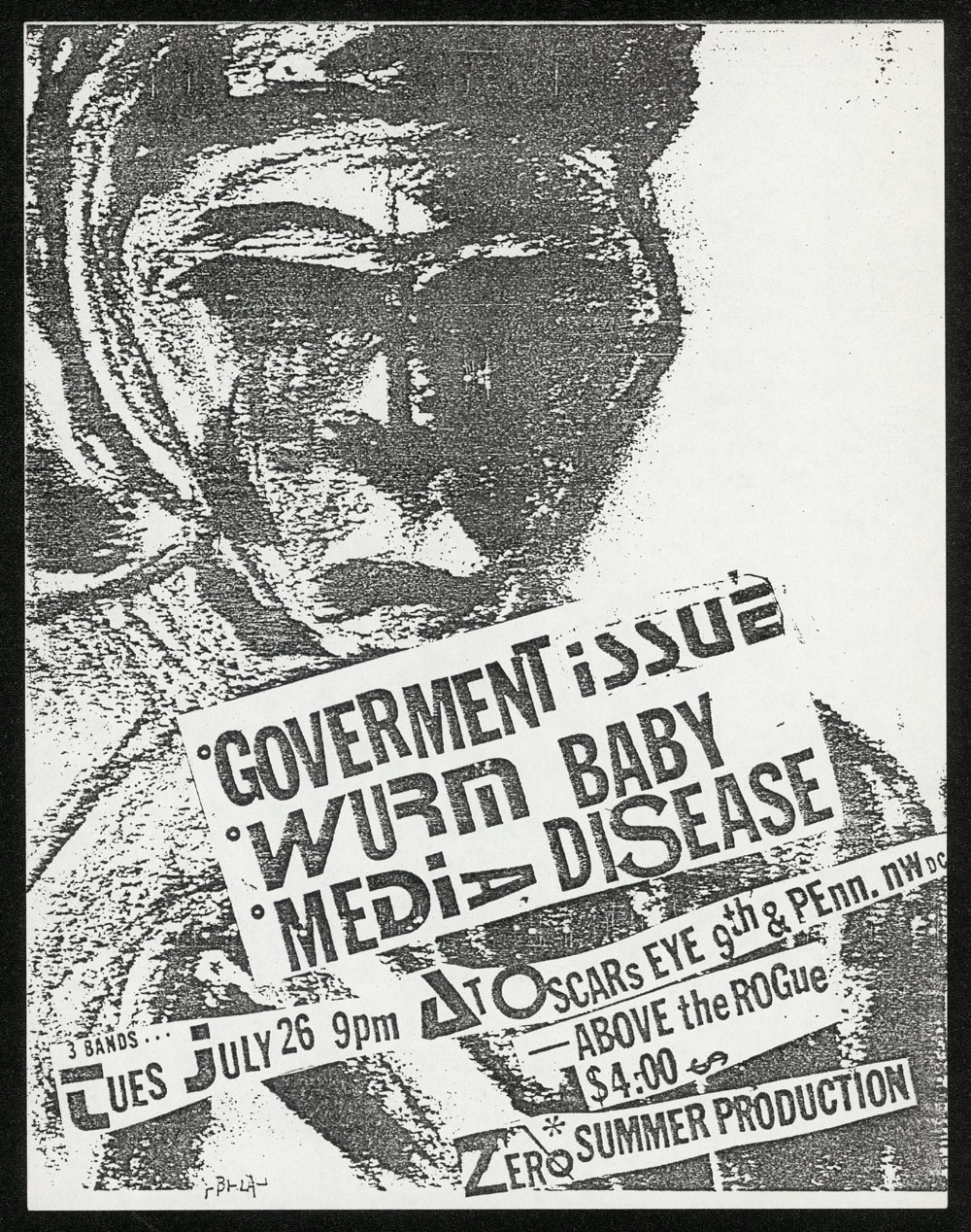 GOVERNMENT ISSUE w/ Wurm Baby, Media Disease at Oscar's Eye