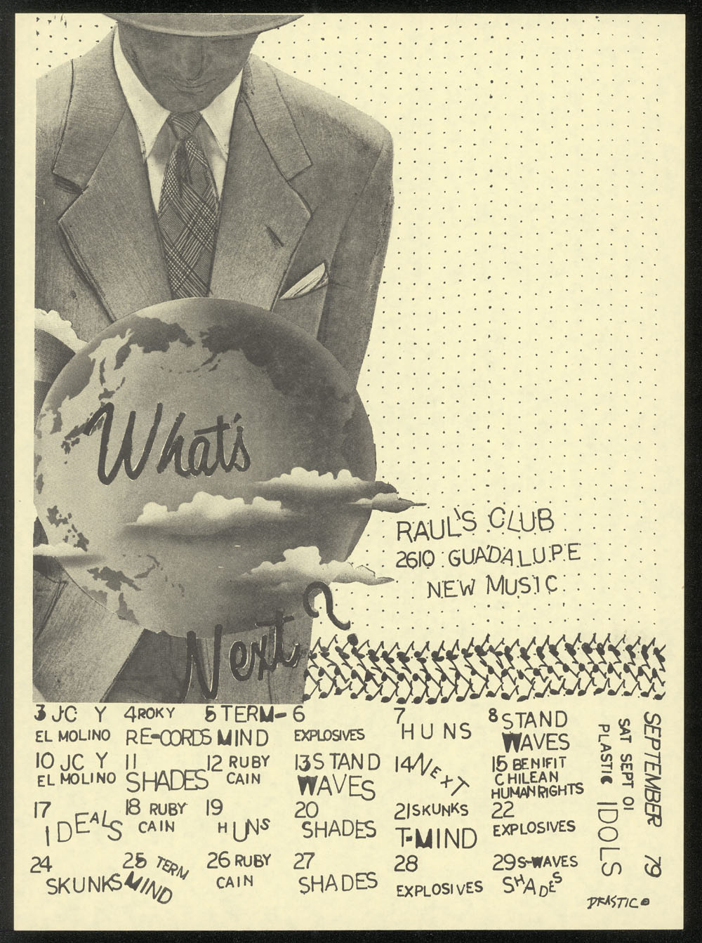 RAUL'S ~ September 1979 calendar
