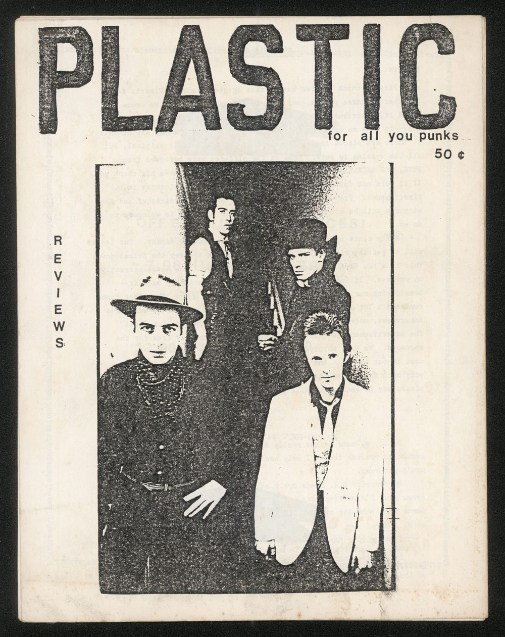 PLASTIC FOR ALL YOU PUNKS #1