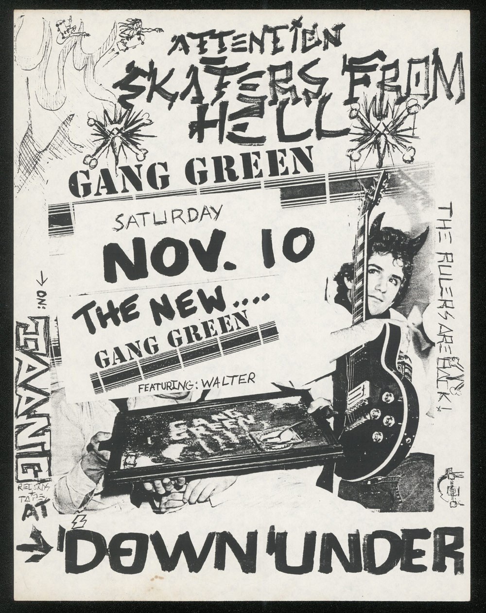 GANG GREEN at Down Under