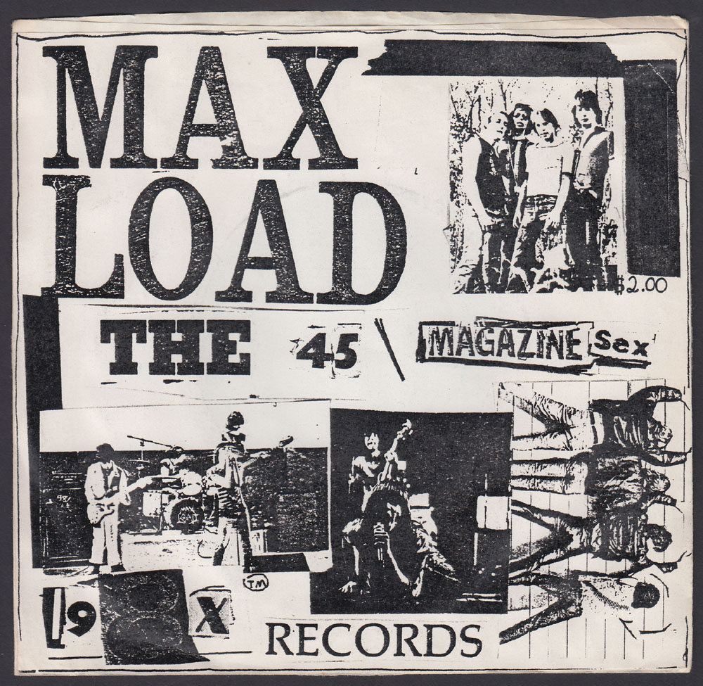 MAX LOAD ~ Magazine Sex 7in. (198X Records 1979)