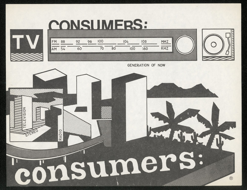 CONSUMERS promo flier