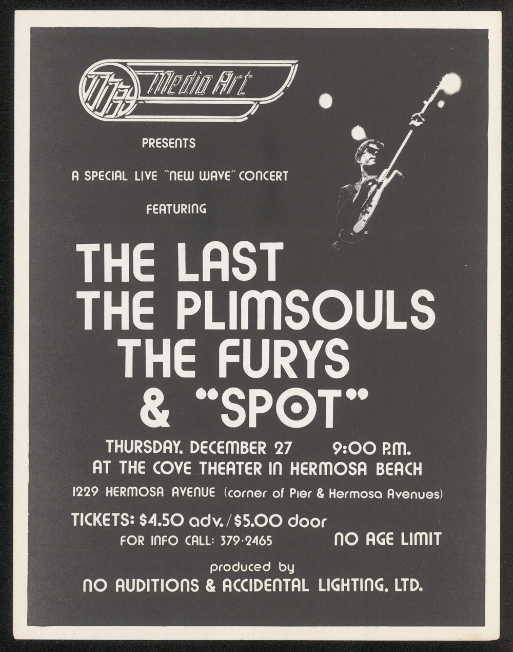 RYEBREAD RODEO! LAST w/ Plimsouls, Furys, Spot at Cove Theatre, Fliers