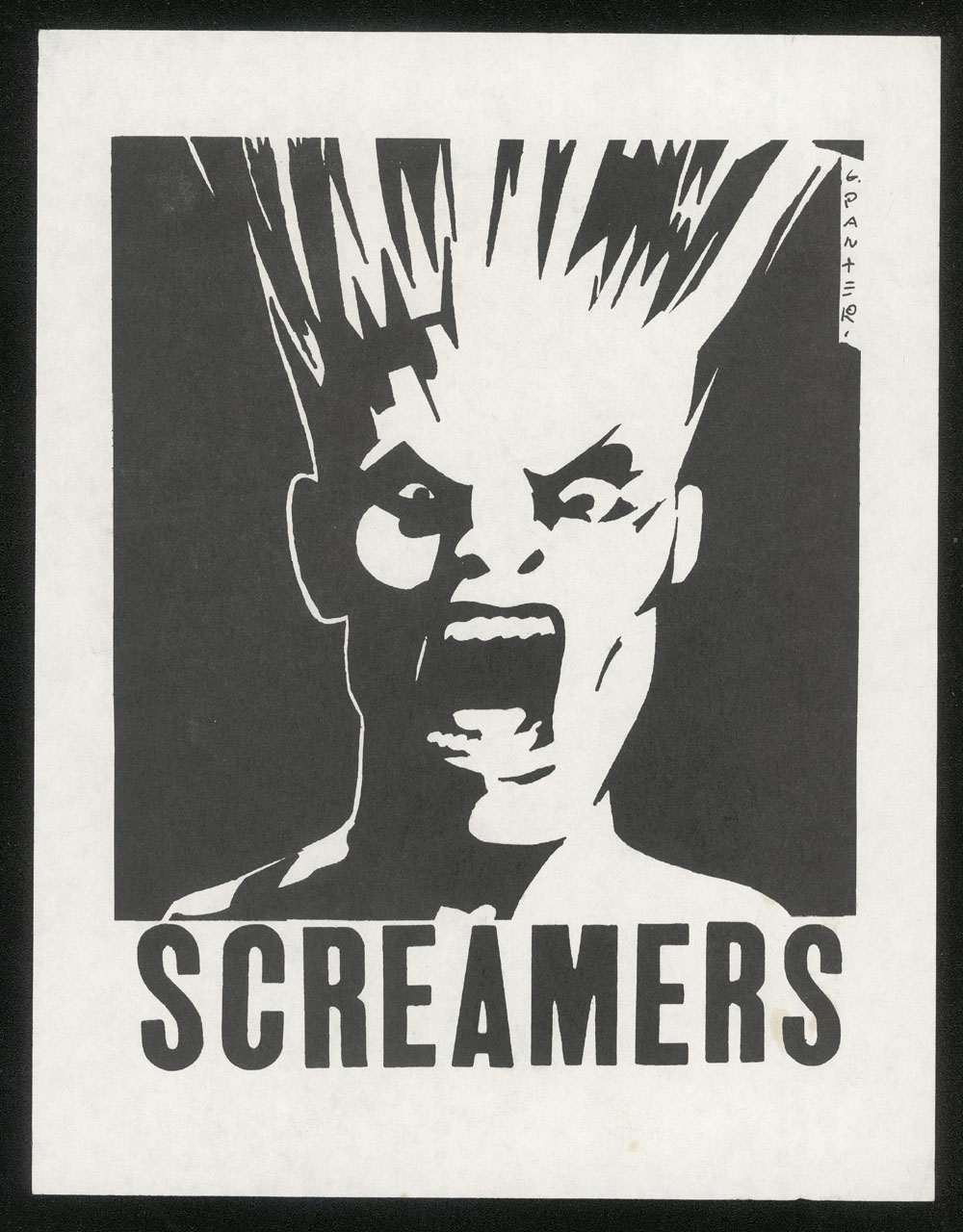 SCREAMERS tour blank / logo