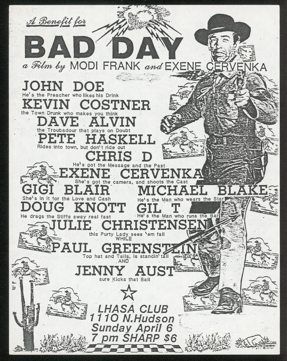 BAD DAY benefit at Lhasa Club