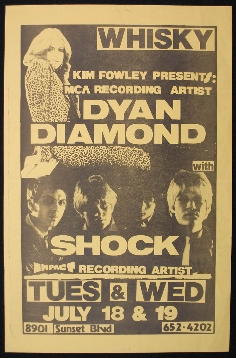 SHOCK w/ Dyan Diamond at the Whisky