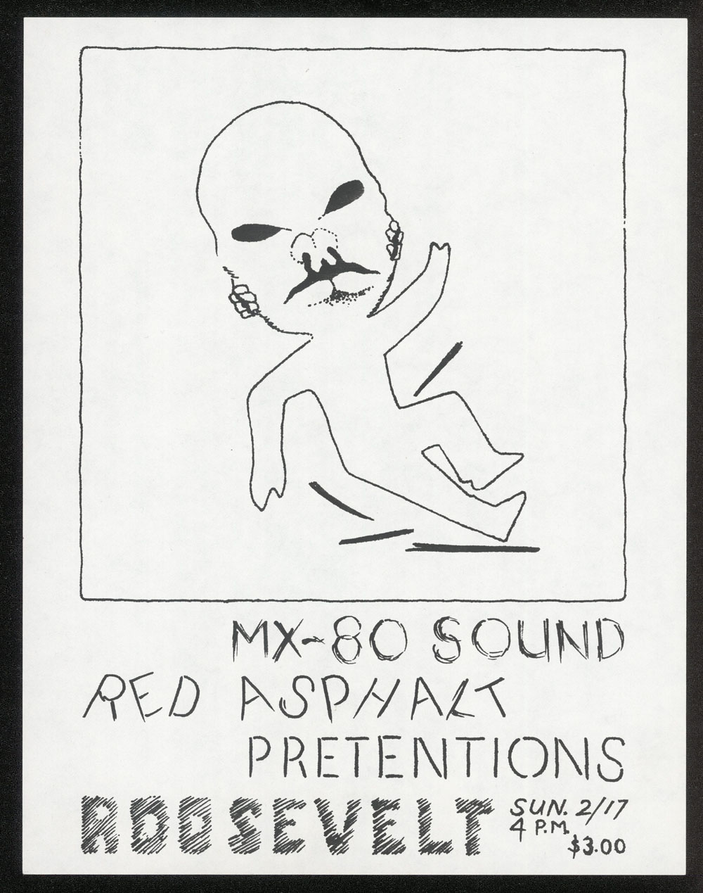 MX-80 SOUND w/ Red Asphalt, Pretensions at Roosevelt