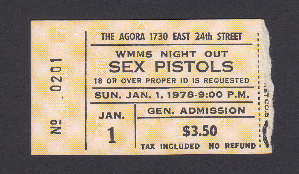 SEX PISTOLS at The Agora 1.01.78