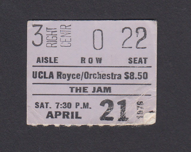 JAM at UCLA 4.21.78