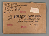 PLASMATICS mailerto Killer Children