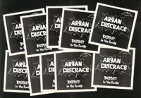 ARYAN DISGRACE ~ Faggot In The Family 7in. (Mystic 1983)