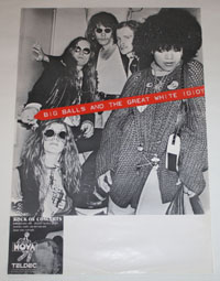BIG BALLS & THE GREAT WHITE IDIOT poster