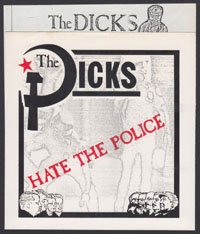 DICKS ~ Hate The Police EP (Radical 1980)
