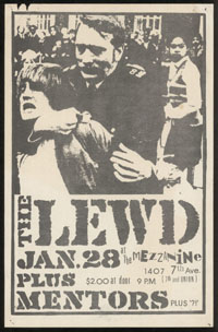 LEWD w/ Mentors at The Mezzanine