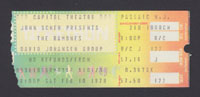 RAMONES w/ David Johansen at Capitol Theatre 2.10.79
