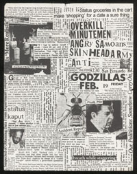 OVERKILL w/ Minutemen, Angry Samoans, Skinhead Army, Anti at Godzilla's