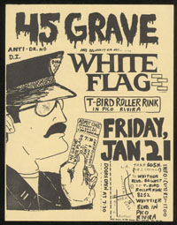 45 GRAVE w/ White Flag, Anti, Dr. Know, DI at T-Bird Roller Rink