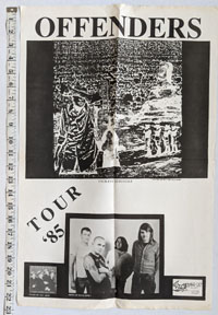 OFFENDERS tour POSTER