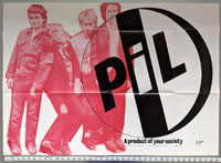 PiL ~ Public Image 7in. PROMO POSTER