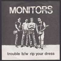 MONITORS ~ Trouble 7in.(Boo-Wit 1981)