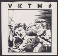 VKTMS ~ 100% White Girl 7in. (415 Records 1980)