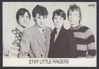 STILL LITTLE FINGERS promo postcard