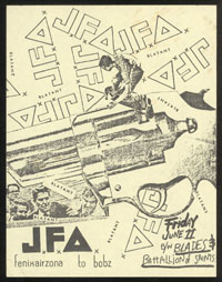 JFA w/ Blades, Battalion of Saints at Bob's Place