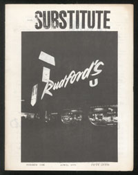QUASI-SUBSTITUTE vol. I, no. 1