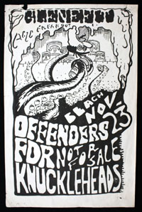 OFFENDERS w/ Not For Sale, Knuckleheads atThe Beach