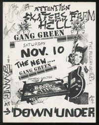 GANG GREEN at Down Under