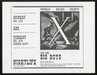 X w/ Big Boys at Nightlife