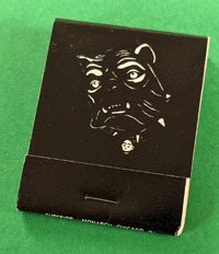 WALL OF VOODOO matchbook