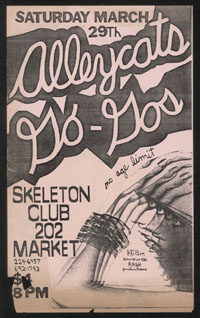ALLEY CATS w/ Go-Go's at Skeleton Club