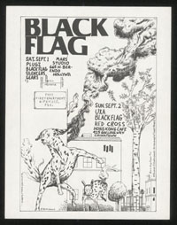 1979 ~ BLACK FLAG at Mars Studio + Hong Kong Cafe (LA)