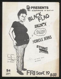 1980 ~ BLACK FLAG at The Hideaway