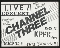 CHANNEL 3 at KPFK