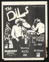 DILS w/ Negative Trend, JJ-180 at Mabuhay Gardens