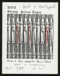 DNA w/ Strong Silent Types, Bent, Meat Puppets at Los Angeles Press Club