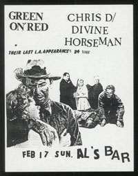 GREEN ON RED w/ Chris D. (Divine Horseman)