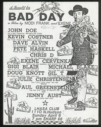 BAD DAY benefit at Lhasa Club