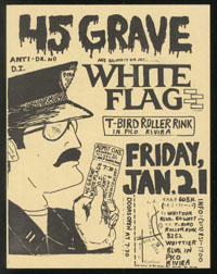 45 GRAVE w/ White Flag, Anti, Dr. Know, DI at T-Bird Roller Rink