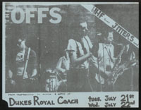 OFFS w/ UHF, Jitters at Duke's Royal Coach Inn