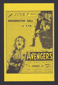 AVENGERS w/ Dishrags at Washington Hall