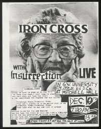 IRON CROSS w/ Insurrection at Mitchell Hall