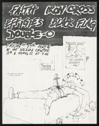 FAITH w/ Iron Cross, Effigies, Black Flag, Double-O at Wilson Center
